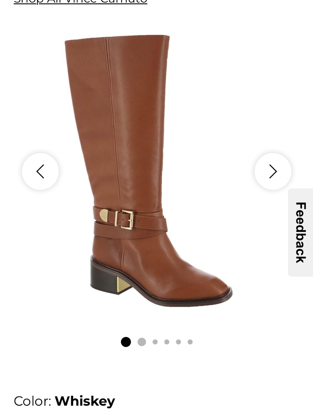 NEW Vince Camuto Wide Calf Gini Boots